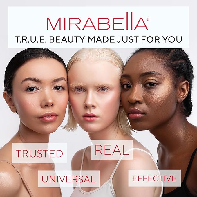 MIRABELLA - Invincible for All HD Liquid Foundation, Moisturizing Face Products for All Skin Types, Full-Coverage Lightweight Foundation Makeup, Moisturizing & Hydrating Beauty Care, Porcelain P00