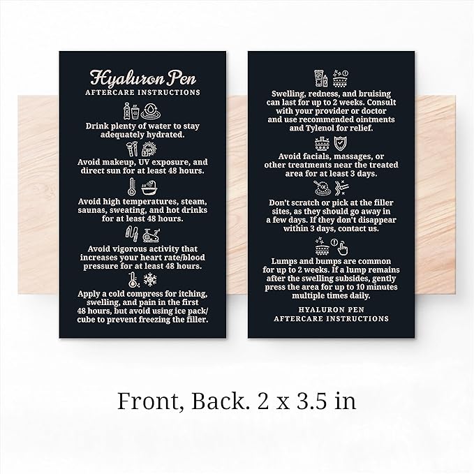 100 Pack - Premium Hyaluron Pen Supplies