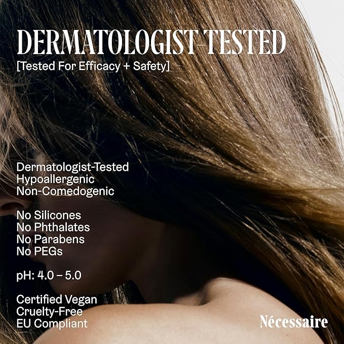 Nécessaire Rosemary Conditioner | Multi-Protien Strengthening Conditioner For Thinning Hair. For Women + Men. Good For All Hair Types/Textures. Free Of Sulfates. Color-Safe. 250 ml / 8.4 oz