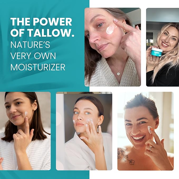 Forge Skin Original Purifying Face Wash Beef Tallow for Skin Care | Grass Fed Beef Tallow Hydrating Facial Cleanser Skincare | Tallow Face Moisturizer Soap| Beef Tallow for Face Exfoliating Face Wash