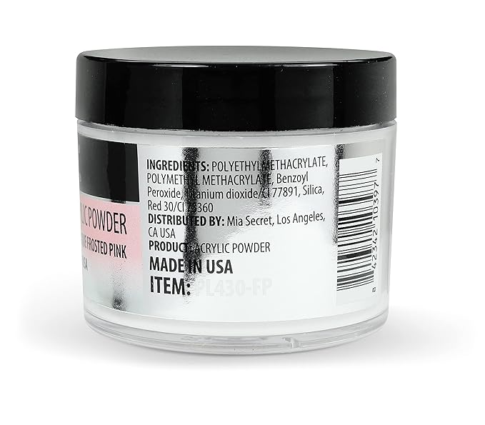 Mia Secret - Frosted Pink Acrylic Powder 2oz & 1oz - Pick Yours - New Item! (2oz)