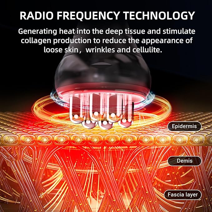 Improvement in The Appearance of Cellulite Device Cellulite Massager Radio Frequency, Home Use