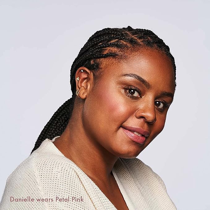 Wander Beauty On-the-Glow Blush and Illuminator - Petal Pink/Nude Glow - 7-in-1 Hydrating Cream Blush & Highlighting Stick - Stick Blush for Cheeks, Lip, & Body - Highlighter Makeup & Blush - 0.4 oz