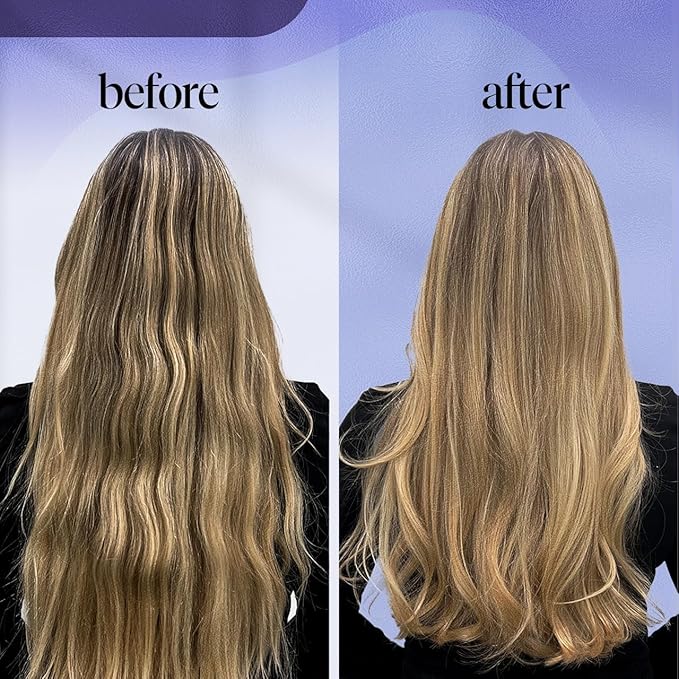 Kitsch Toning Purple Shampoo & Conditioner Bar Set For Blondes & Color Treated Hair - With Biotin for Strengthening & Neutralizing Brassy Tones - Vegan, Silicone & Sulfate Free - Made in USA