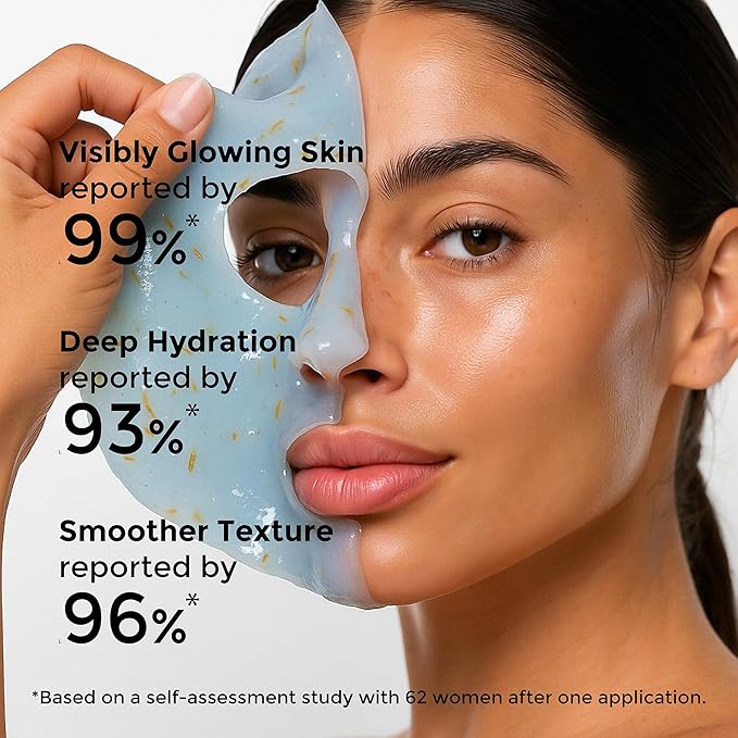 Jelly Mask for Facials Peel-Off - 10 Set Pack Modeling Rubber Mask Multipack - Hydrating & Calming Jelly Face Mask Powder Variety Spa Kit - Bowl Scoop & Spatula Bundle - Professional Skincare