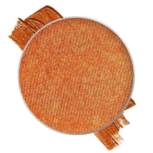 Mehron Paradise FX Metallics – Metallic Orange 0.25 oz | Pro Water-Activated Shimmer Paint for Raves, Costumes, SFX, Halloween, Stage, Screen, Theater & Cosplay