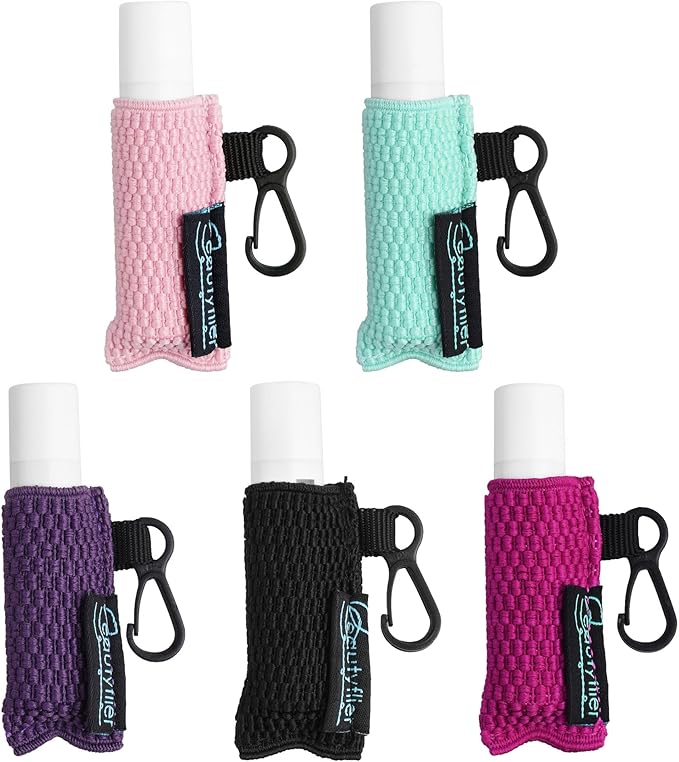 Beautyflier Cute Elastic Lip Balm Holder