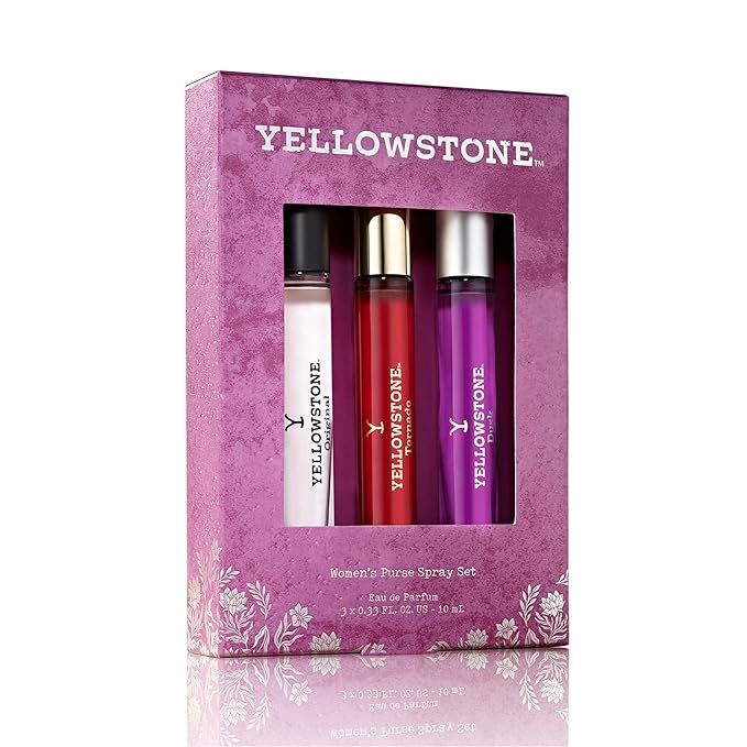 Tru Fragrance Beauty Yellowstone Women's Purse Spray Set