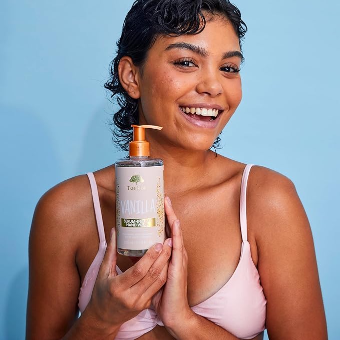 Tree Hut Vanilla Serum Infused Hand Wash, Nourish & Hydrate Hands, Strengthening Skin Care, Long-Lasting Scent, Cleanse & Lock in Moisture, Cermamides, Holiday Gift & Stocking Stuffer, 11 fl oz