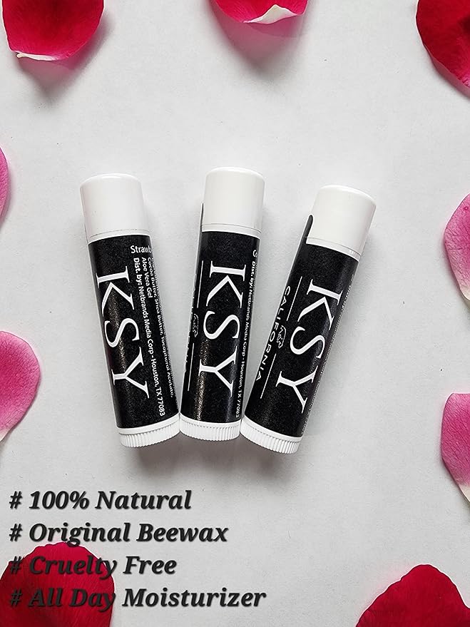 KSY Organic Lip Balm. 3 pack