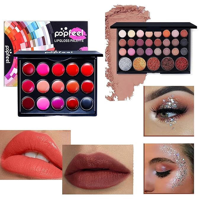 MAEPEOR All In One Makeup Kit 27PCS Makeup Kit for Women Full Kit Multi-Purpose Makeup Set for Beginners or Pros (KIT004)