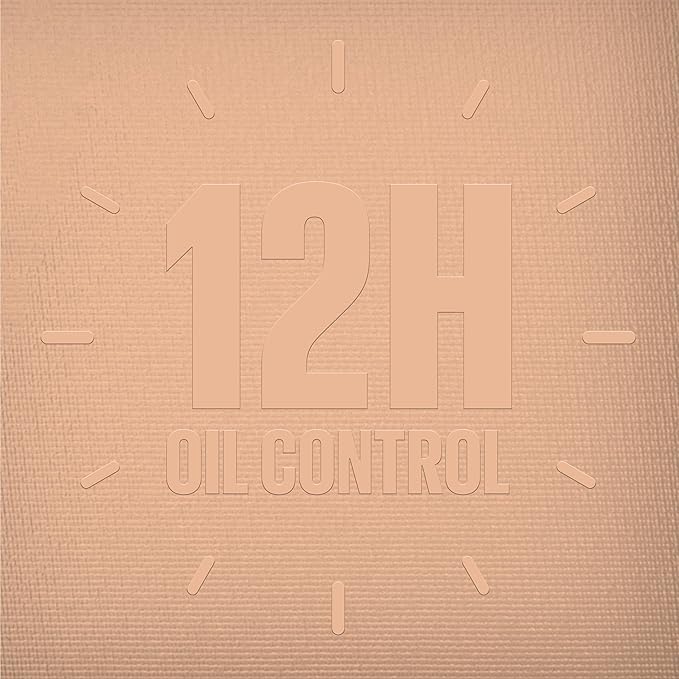 Maybelline Fit Me Matte + Poreless Pressed Face Powder Makeup & Setting Powder, Warm Sun, 1 Count