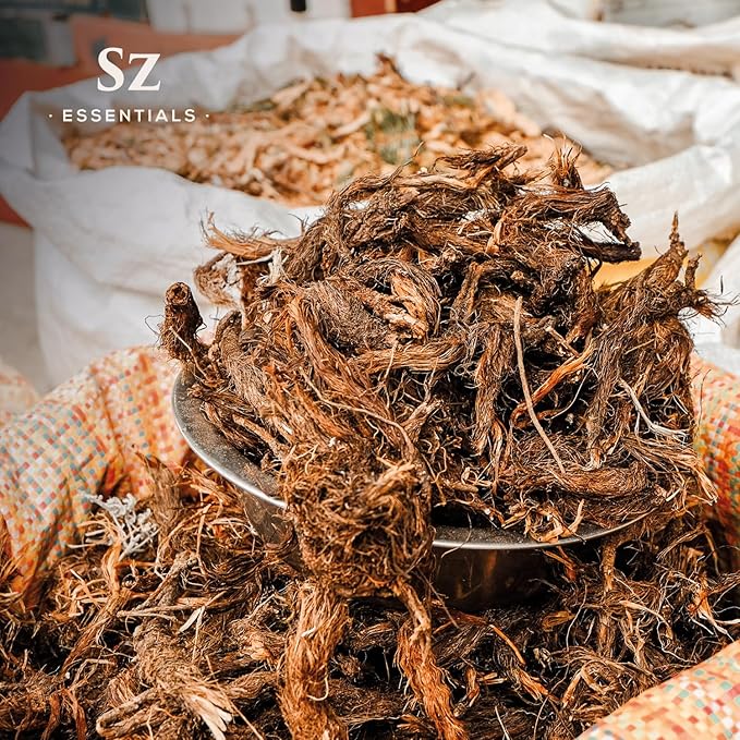 Jatamansi Essential Oil aka Spikenard - 100% Pure & Undiluted - Extracted from Nardostachys Jatamansi - Strong & Powerful Scent with Earthy Overtones - Therapeutic Grade - 0.17oz