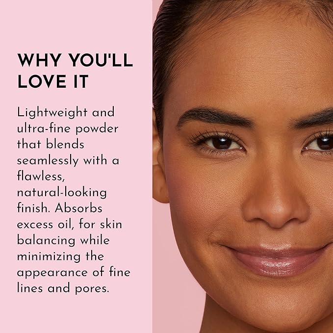 LAWLESS Women's Talc Free Skin Smoothing Powder, Tan, 0.32 oz / 9.1 g