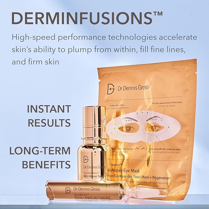 Dr Dennis Gross DermInfusions Discovery Kit: Plump, Fill & Repair Skincare Set
