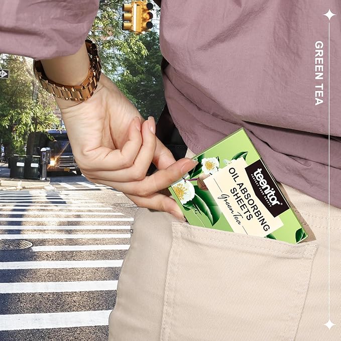 Teenitor Oil Blotting Sheets for Face, 100 Sheets Oil Blotters