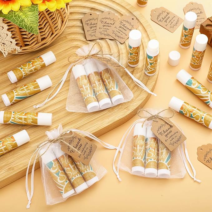 Demissle 50 Pcs Baby Shower Lip Souvenirs(Colorful