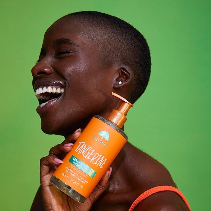 Tree Hut Tangerine Serum Infused Hand Wash, Nourish & Hydrate Hands with Strengthening Skin Care, Long Lasting Scent, Cleanse & Lock in Moisture, 11 fl oz.