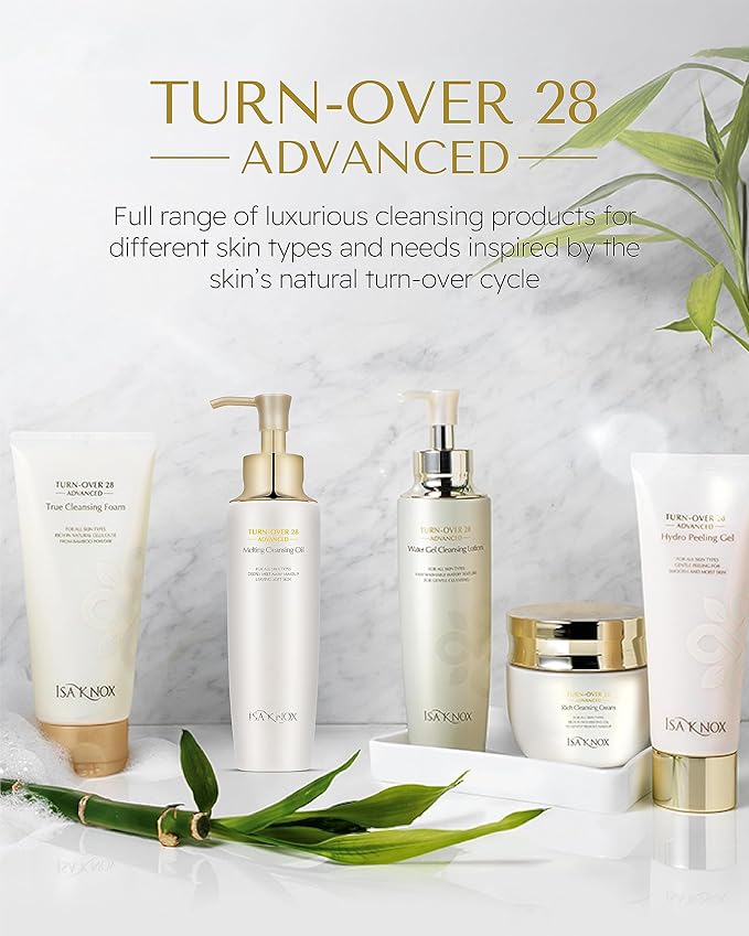 Isa Knox Turnover 28 Advanced (Cleansing Cream, 6.8fl oz) - Nourishing Makeup Remover without Residue by LG Beauty. Evergreen Oak, Pomegranate Vinegar, African Walnut Oil.