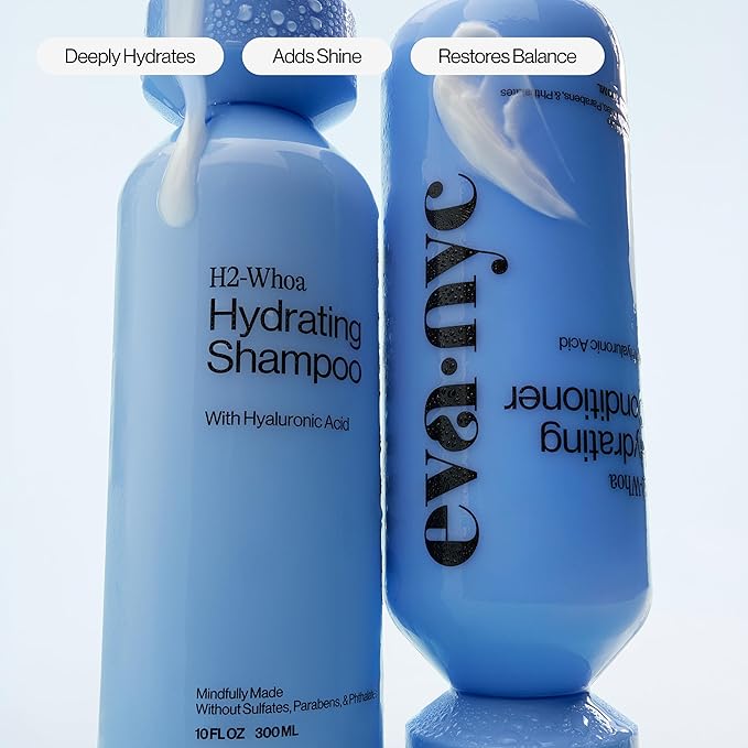 Eva NYC H2-Whoa Hydrating Shampoo, 10 fl oz