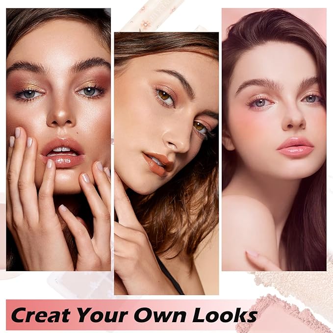 Makeup Kit for Women Full Kit Multipurpose Makeup Sets Gifts,include Lip Gloss,Blush,Eyebrow Pencil,Eyeshadow Palette，Concealer