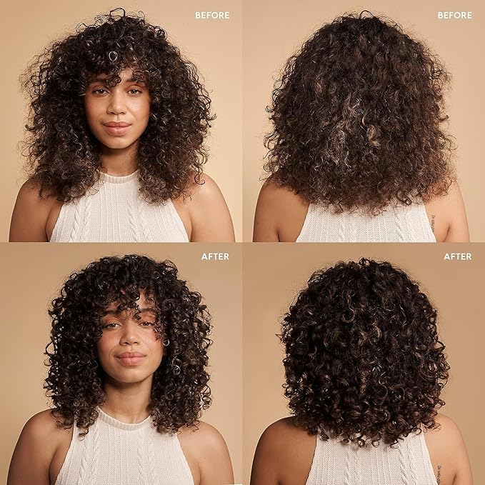 SEEN Curly On The Go Kit, Fragrance Free - Non-Comedogenic & Safe for Sensitive Skin - Sulfate-Free, Curl-Defining Styling Hair Bundle - Anti Frizz - Heat Protectant