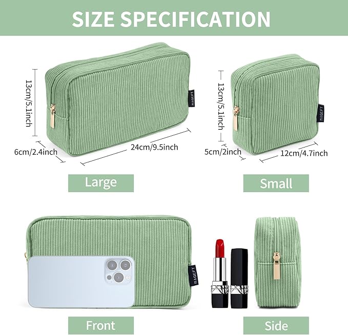 Magefy makeup bag for purse,