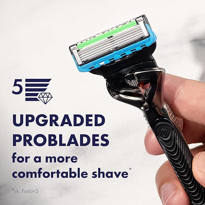 Gillette Fusion ProGlide Razor for Men, Handle + 4 Blade Refills