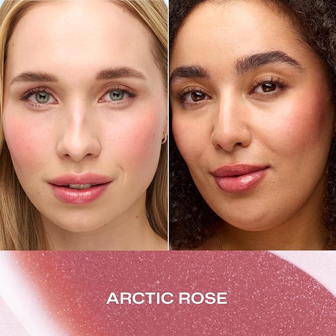 Lumene Invisible Illumination Liquid Blush Arctic Rose 15ml – Buildable Dewy Tint with Arctic Spring Water & Cloudberry Extract – Radiant, Weightless Flush for All Skin Tones
