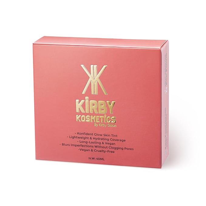 Konfident Glow Skin Tint – Spice Spirit Hydrating Oil-Free Glass-Skin Foundation, Buildable Light-to-Medium Coverage, 30 ml – Inclusive Clean Makeup for Radiant Confidence