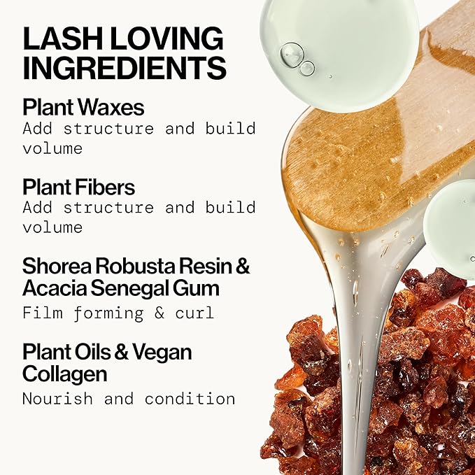 Pacifica Beauty | Activist Curling Mascara | Black | Volume and Length | Vegan Brush | Glass Tube | Clean Eye Makeup | Plant-Fibers | Microplastic + Nylon 6 Free | Vegan, Talc-Free, Cruelty-Free