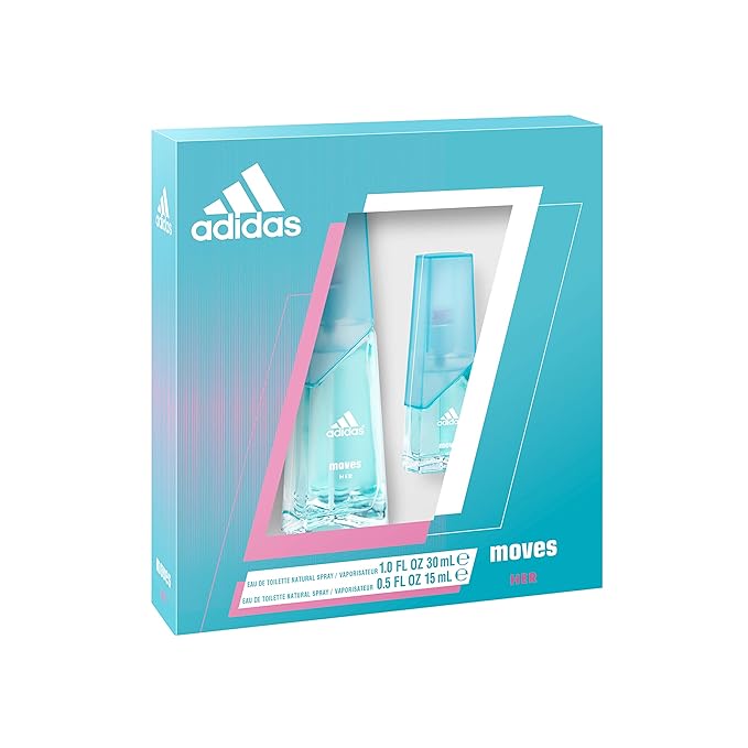 Adidas Moves for Her 2 Piece Eau De Toilette Set