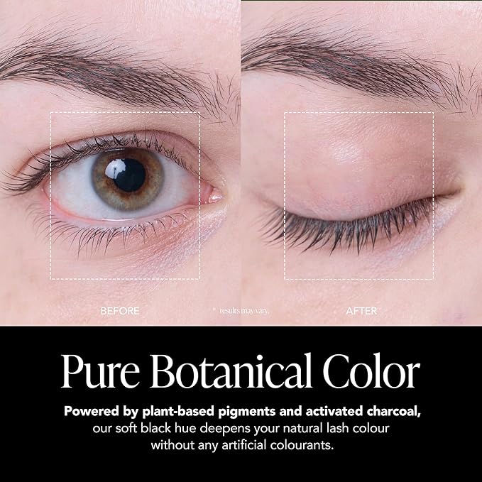 Intensive Eyelash Serum for Thicker, Longer Eyelashes, Korean Black Tinting Eyelash Boost Serum (0.3 Fl Oz / 9ml)