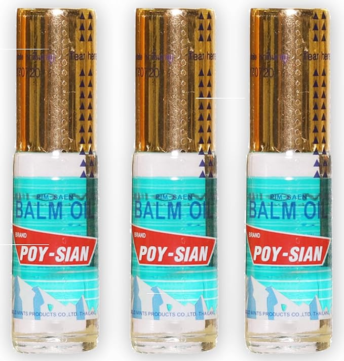 POY-SIAN Thai Pim-Saen Balm Oil 5ml Roll-On