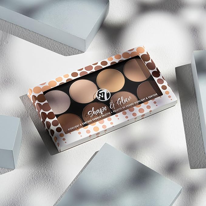 W7 Shape & Glow Highlight & Contour Powder