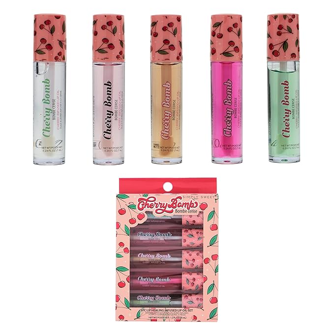 Expressions 5pc Lip Oil Set -