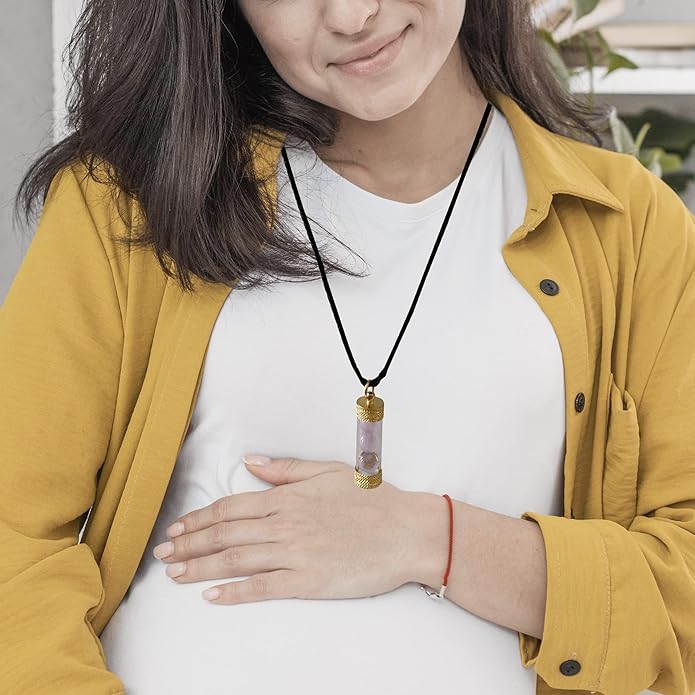 Thai Buddha Pendant Naga Eye Stone Pendant Color Pink Gem Men Women Energy Crystals for Healing and Protection Handmade Necklaces for Men