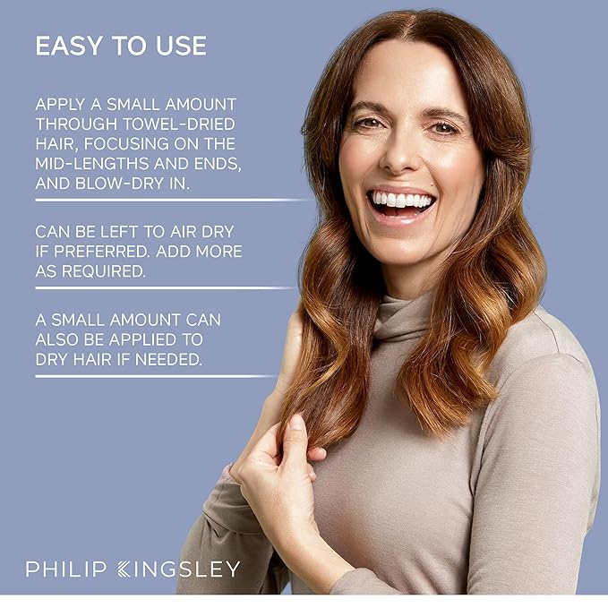 PHILIP KINGSLEY | Frizz-Fighting Hair Gloss | Smoothing Hair Serum to Control Frizz, Condition and Add Shine | 0.67oz