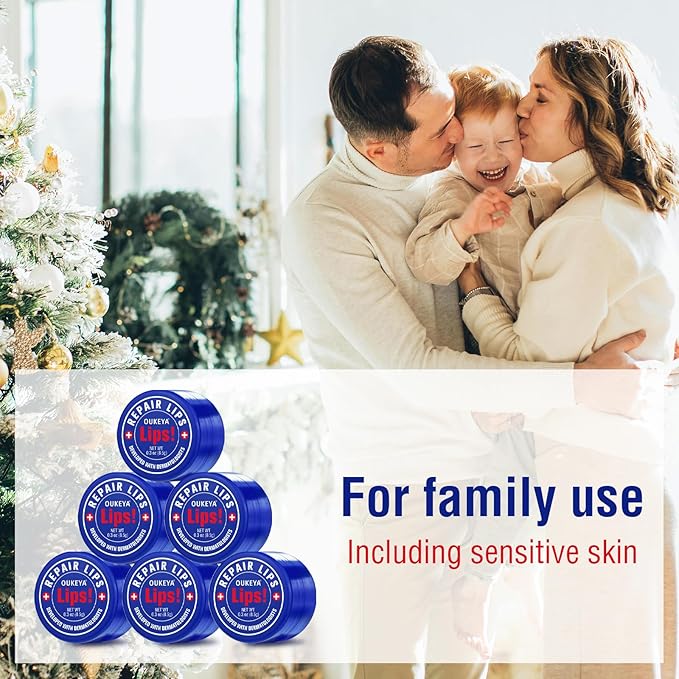 Lip Balm Treatment with Beeswax, Peppermint Chapping