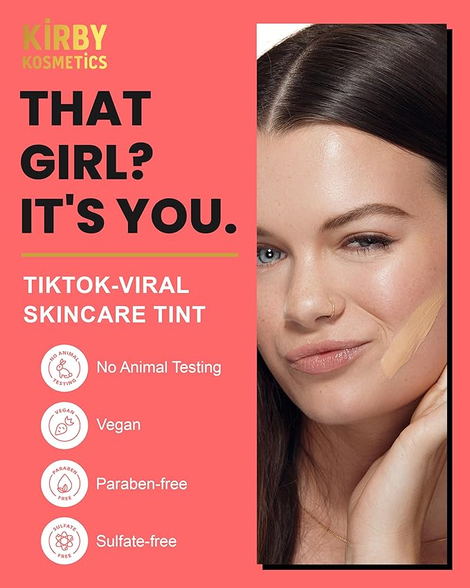 Konfident Glow Skin Tint – Maple Majesty Hydrating Oil-Free Glass-Skin Foundation, Buildable Light-to-Medium Coverage, 30 ml – Inclusive Clean Makeup for Radiant Confidence