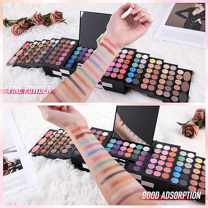 M 148 Colors Makeup Pallet,Professional Makeup