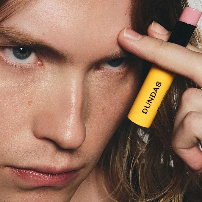 Dundas Pumped Lip, Lip Balm and Plumping Lip Gloss, Lip Care Peptide Formula to Nourish, Plump Lips, Long Lasting, Non Sticky, Lip Blushing Shade, Gender Neutral, Vegan, Cruelty Free Lipstick