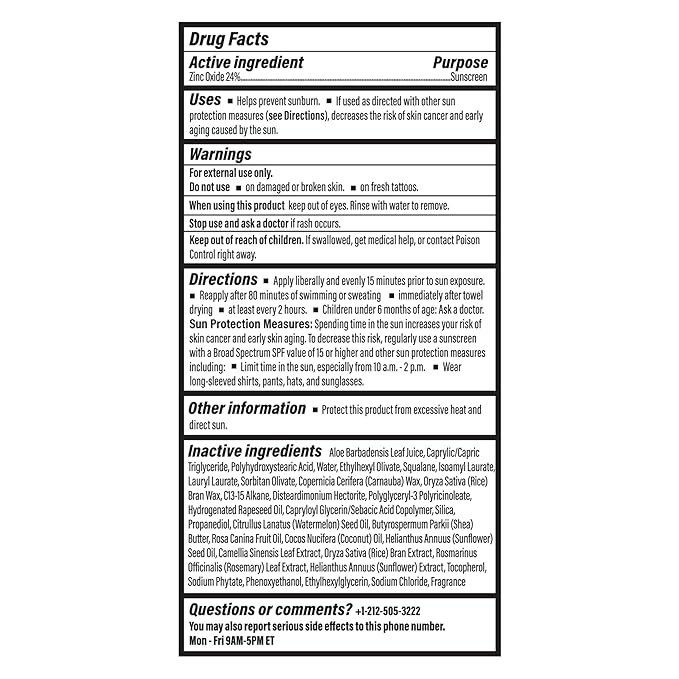 Hustle Butter Tattoo Aftercare Sunscreen - Tattoo Sunscreen Lotion - Fade Protection, SPF 50, Hydrating with Shea Butter & Coconut Oil, TSA-Friendly, Water Resistant, Non-Greasy, 3 oz