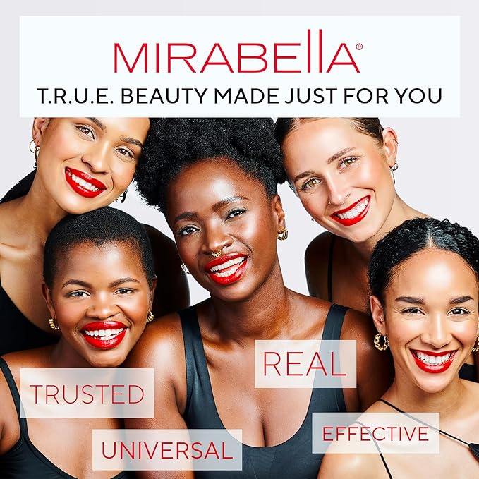 Mirabella Sealed with a Kiss Full Coverage Moisturizing Lipstick, Richly Pigmented, Ultra Creamy, Hydrating and Mineral-Based Lip Color with Antioxidant Vitamin E in Matte & Shine Shades, Barely Beige