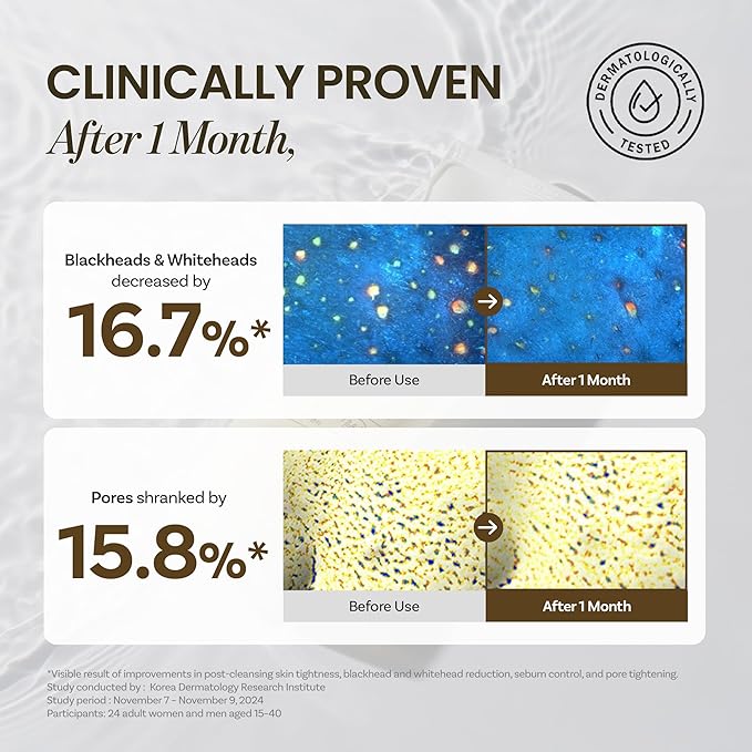 ONGREDIENTS Skin Barrier Moisture Deep Cleanser | Daily Face Wash for All Types | Centella, Peptide, AHA, LHA, Hydrating, Soothing, Pore Tightening | Vegan, Korean Skin Care 4.06 fl Oz