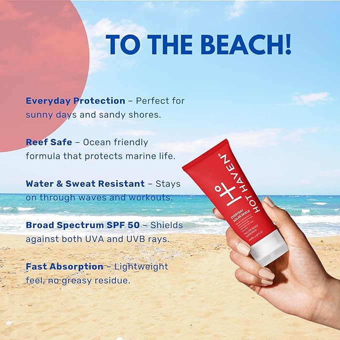 Tallow Sunscreen SPF 50 – Everyday Solar Shield Mineral Sunscreen | Grass-Fed Tallow & Zinc Oxide – Non-Greasy, Baby Safe, Reef Friendly, Chemical-Free Moisturizer – 3.38 oz