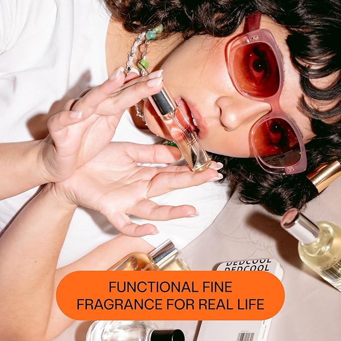 DedCool Eau de Parfum | Milk | Genderless Luxury Fragrance | Clementine, Gardenia, Woods, Amber & Wild Berries | Non-Toxic Vegan | Long-Lasting Perfume for All | Sophisticated Aroma | 15 mL