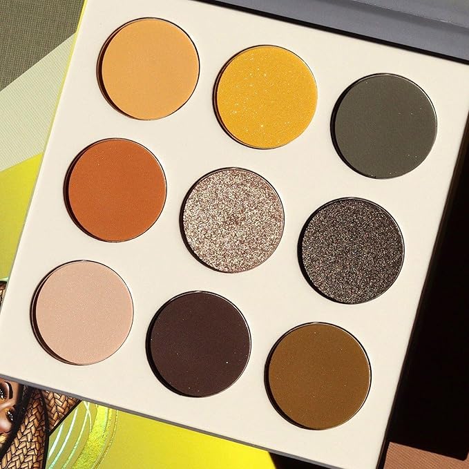 Juvia's Place Palette The Nomad - Marigold, Shimmering