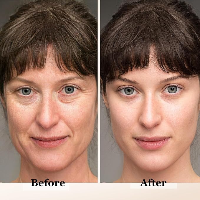 mivida Advanced Retinol Cream for Face & Neck | 6-in-1 Anti-Aging Moisturizer with Collagen, Hyaluronic, Vit C & E | Firms, Reduces Wrinkles, Fine Lines & Dark Spots | Daily Face Cream 1.7floz