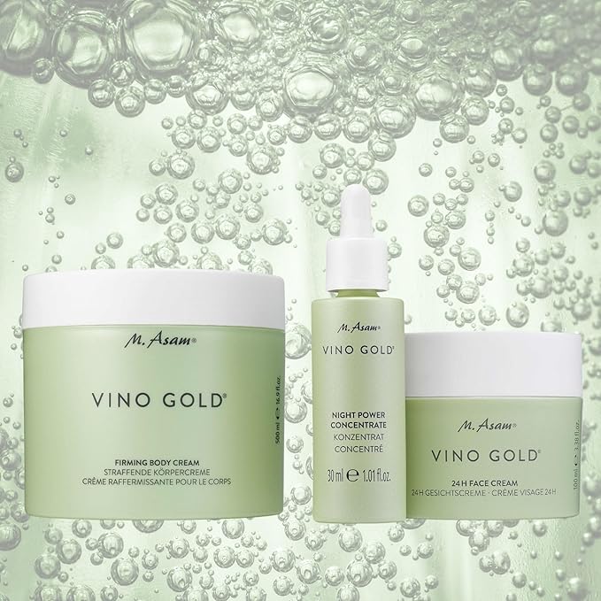 M. Asam VINO GOLD Eye Cream (0.67 Fl Oz), Eye Care Against Dark Circles For A Smoothed Eye Area, Anti-Aging Dark Circles Under Eye Treatment, With Caffeine & Hyaluronic Acid, Under Eye Cream